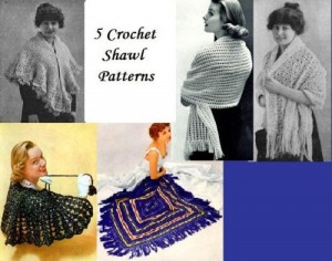 Baixar 5 Padrões de xale de crochê pdf, epub, eBook