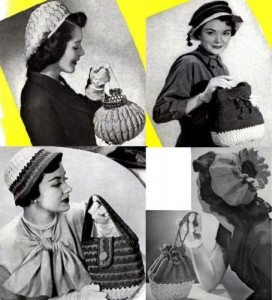 Baixar Chapéus de crochê vintage com correspondência de padrões de bolsa de crochê pdf, epub, eBook