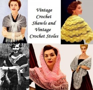 Baixar Xales de croch&ecirc; vintage e Vintage Crochet estolas pdf, epub, eBook