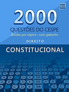 Baixar 2000 Questões do CESPE de Direito Constitucional pdf, epub, eBook