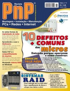 Baixar PnP Digital n&ordm; 10 – Os 10 Defeitos mais comuns dos micros, Sistemas RAID, topologias de rede, mult&iacute;metros, erros… pdf, epub, eBook