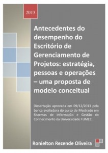 Baixar Antecedentes do desempenho do Escritório de Gerenciamento de Projetos: estratégia, pessoas e operações – uma proposta… pdf, epub, eBook