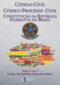 Baixar C&oacute;digo Civil Brasileiro, C&oacute;digo de Processo Civil, Constitui&ccedil;&atilde;o da Rep&uacute;blica: S&eacute;rie 3 em 1 Montecristo Editora pdf, epub, eBook
