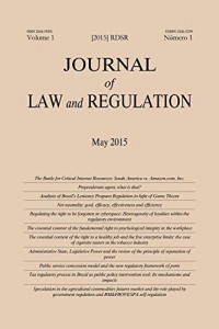 Baixar Journal of Law and Regulation / Revista de Direito Setorial e Regulatório: Vol. 1, Issue 1, May 2015 pdf, epub, eBook