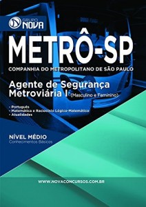 Baixar Apostila Metrô – SP – Agente de Segurança Metroviária I pdf, epub, eBook