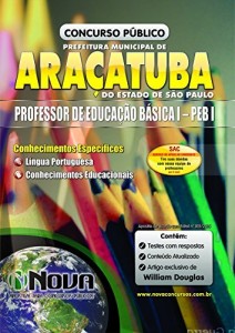Baixar Apostila Prefeitura de Araçatuba – Professor de Educação Básica I – PEB I pdf, epub, eBook