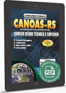 Baixar Apostila Prefeitura de Canoas – Comum aos Cargos de Níveis Médio, Técnico e Superior pdf, epub, eBook