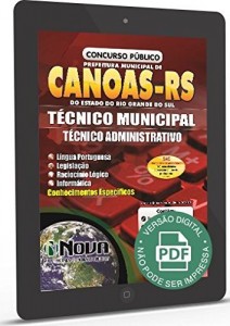 Baixar Apostila Prefeitura de Canoas – Técnico Municipal – Técnico Administrativo pdf, epub, eBook