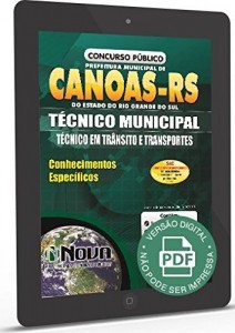 Baixar Apostila Prefeitura de Canoas – Técnico Municipal – Técnico em Trânsito e Transportes pdf, epub, eBook