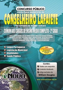 Baixar Apostila Prefeitura de Conselheiro Lafaiete – Comum aos Cargos de Ensino Médio Completo pdf, epub, eBook