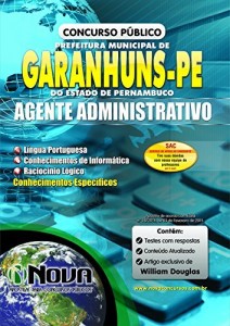Baixar Apostila Prefeitura de Garanhuns – Agente Administrativo pdf, epub, eBook