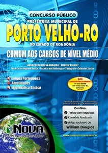 Baixar Apostila Prefeitura de Porto Velho – Comum aos cargos de Nível Médio pdf, epub, eBook