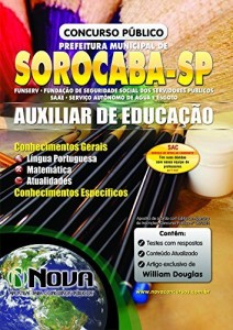 Baixar Apostila Prefeitura de Sorocaba – Auxiliar de Educação pdf, epub, eBook