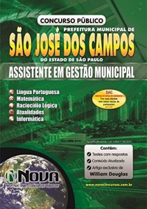 Baixar Apostila Prefeitura de São José dos Campos – Assistente em Gestão Municipal pdf, epub, eBook