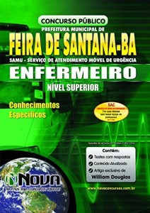 Baixar Apostila SAMU Feira de Santana – Enfermeiro pdf, epub, eBook