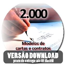 Baixar Dois mil modelos de cartas e contratos pdf, epub, eBook