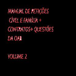 Baixar MANUAL DE PETIÇÕES PRÁTICA – VOLUME 2 pdf, epub, eBook