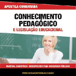 Baixar Conhecimento Pedagógico e Legislação Educacional – Apostila Comentada pdf, epub, eBook