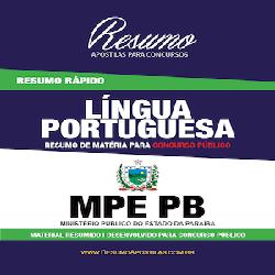 Baixar Apostila MPE-PB – Português – Resumo Rápido pdf, epub, eBook