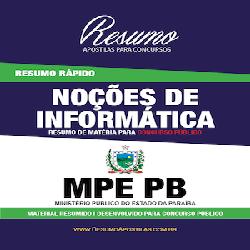 Baixar Apostila MPE-PB – Informática – Resumo Rápido pdf, epub, eBook