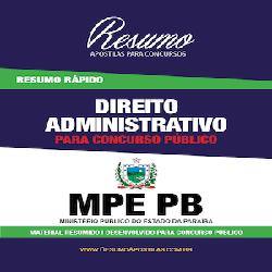 Baixar Apostila MPE-PB – Direito Administrativo – Resumo Rápido pdf, epub, eBook
