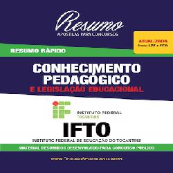 Baixar Apostila IFTO – Conhecimento Pedagógico e Legislação Educacional – Resumo Rápido pdf, epub, eBook