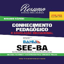 Baixar Apostila SEE-BA – Conhecimento Pedagógico e Legislação Educacional – Resumo Rápido pdf, epub, eBook