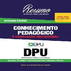 Baixar Apostila DPU – Conhecimento Pedagógico e Legislação Educacional – Resumo Rápido pdf, epub, eBook