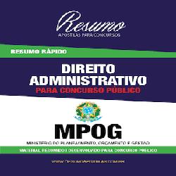Baixar Apostila MPOG – Direito Administrativo – Resumo Rápido pdf, epub, eBook