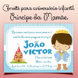 Baixar Convite de Aniversário Infantil Príncipe pdf, epub, eBook