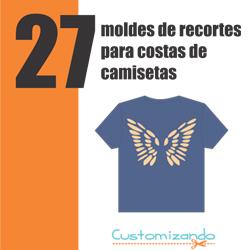 Baixar Apostila Digital 27 Moldes de Recortes Para Costas De Camisetas pdf, epub, eBook