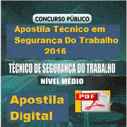 Baixar Apostila Técnico Em Segurança Do Trabalho 2016 pdf, epub, eBook