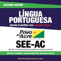 Baixar Apostila SEE-AC – Português – Resumo Rápido pdf, epub, eBook