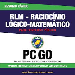 Baixar Apostila Polícia Científica-GO – RLM – Raciocínio Lógico-Matemático – Resumo Rápido pdf, epub, eBook