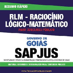 Baixar Apostila SAPJUS-GO – RLM – Raciocínio Lógico-Matemático – Resumo Rápido pdf, epub, eBook