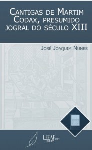 Baixar Cantigas de Martim Codax, presumido jogral do século XIII pdf, epub, eBook