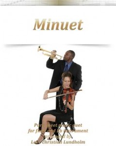 Baixar Minuet pure sheet music duet for flute and eb pdf, epub, eBook