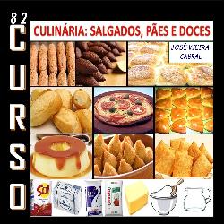 Baixar CURSO 82 – CULINÁRIA – SALGADOS, PÃES E DOCES pdf, epub, eBook