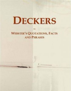 Baixar Deckers: websters quotations, facts and phrases pdf, epub, eBook