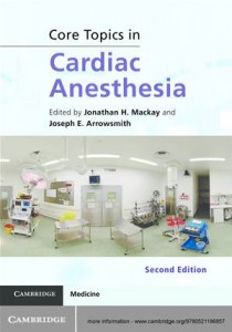 Baixar Core topics in cardiac anesthesia pdf, epub, eBook
