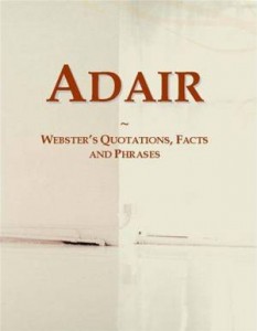 Baixar Adair: websters quotations, facts and phrases pdf, epub, eBook