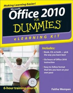 Baixar Office 2010 elearning kit for dummies pdf, epub, eBook