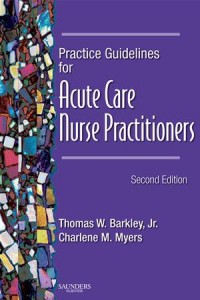 Baixar Practice guidelines for acute care nurse pdf, epub, eBook
