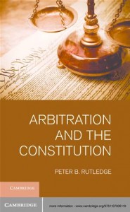 Baixar Arbitration and the constitution pdf, epub, eBook