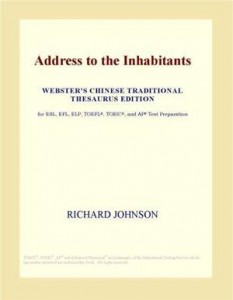 Baixar Address to the inhabitants (webster’s chinese pdf, epub, eBook