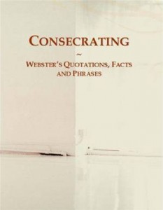 Baixar Consecrating: websters quotations, facts and pdf, epub, eBook