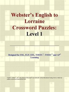 Baixar Webster’s english to lorraine crossword puzzles: pdf, epub, eBook