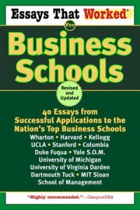 Baixar Essays that worked for business schools (revised) pdf, epub, eBook