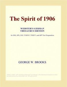 Baixar Spirit of 1906 (webster’s german thesaurus pdf, epub, eBook