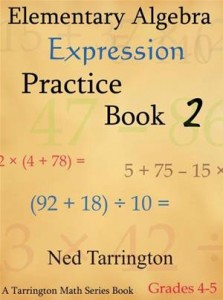 Baixar Elementary algebra expression practice book 2, pdf, epub, eBook